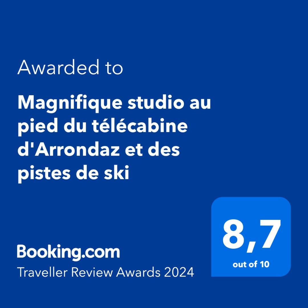Magnifique Studio Au Pied Du Telecabine D'Arrondaz Et Des Pistes De Ski Modane Eksteriør billede